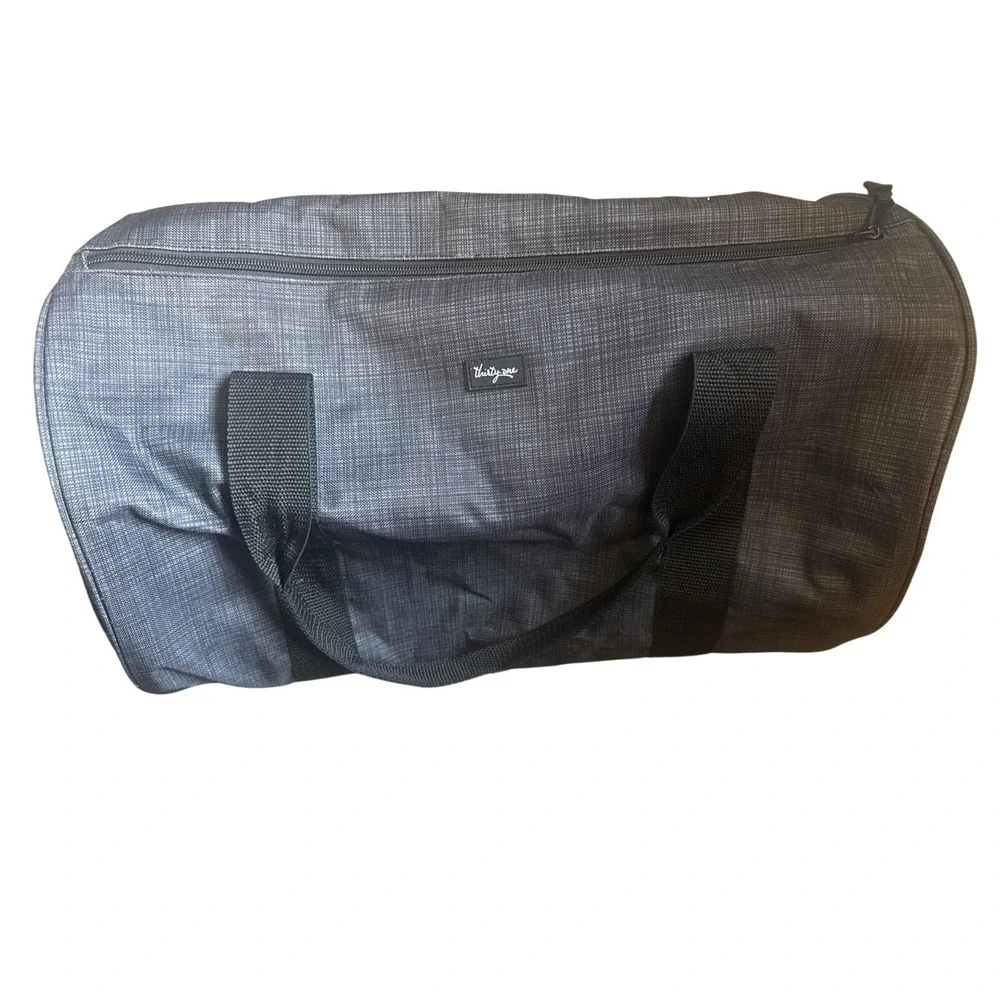 Thirty-One 10th Anniversary Jr Rec Duffle Travel Weekender Bag Spirit Black NWOT